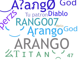 暱稱 - Arango