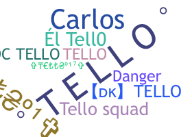 暱稱 - Tello