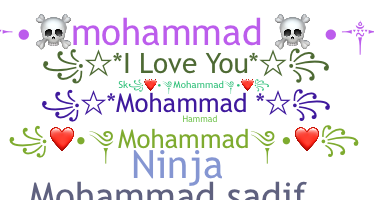 暱稱 - Mohammad