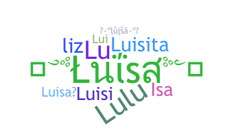 暱稱 - Luisa
