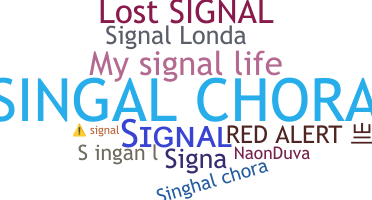 暱稱 - Signal