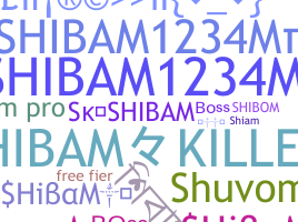 暱稱 - shibam