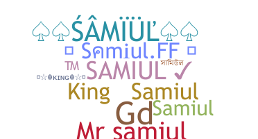暱稱 - samiul