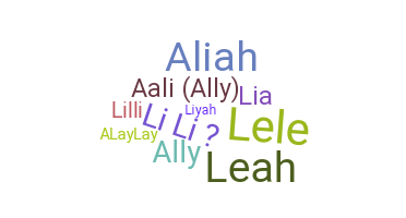 暱稱 - Aaliyah