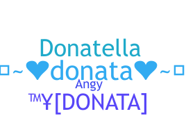 暱稱 - Donata