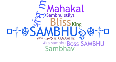 暱稱 - Sambhu