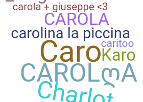 暱稱 - Carola