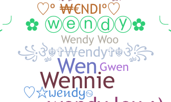暱稱 - Wendy