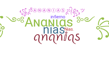 暱稱 - Ananias