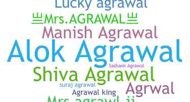 暱稱 - Agrawal