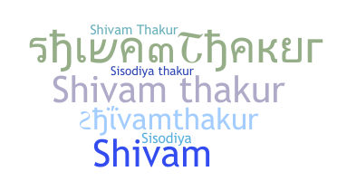 暱稱 - Shivamthakur