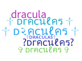 暱稱 - draculas