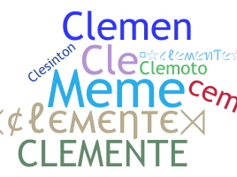 暱稱 - Clemente