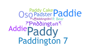暱稱 - Paddington