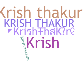 暱稱 - KrishThakur