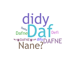 暱稱 - dafne