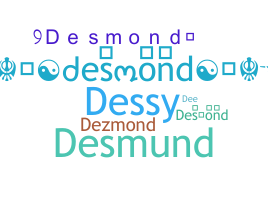 暱稱 - Desmond