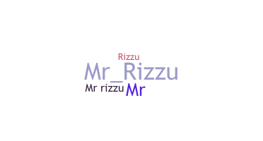 暱稱 - MrRizzu