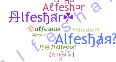 暱稱 - Alfeshar