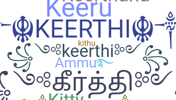 暱稱 - Keerthi