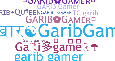 暱稱 - Garibgamer