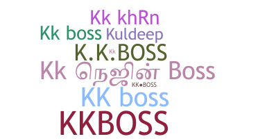 暱稱 - Kkboss
