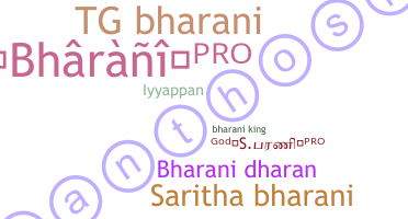 暱稱 - Bharani
