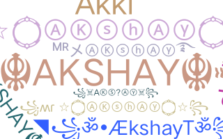 暱稱 - Akshay