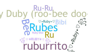 暱稱 - Ruby