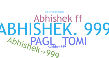暱稱 - Abhishek999