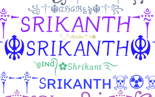 暱稱 - Srikanth