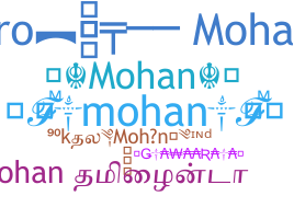 暱稱 - Mohan