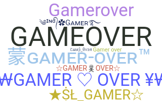暱稱 - GamerOVER