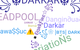 暱稱 - Darkar