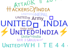 暱稱 - UnitedIndia