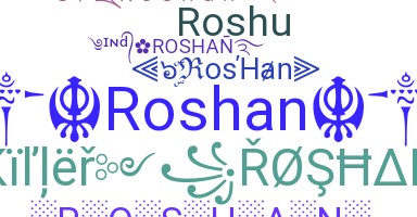 暱稱 - Roshan
