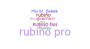 暱稱 - Rubino