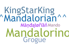 暱稱 - Mandalorian