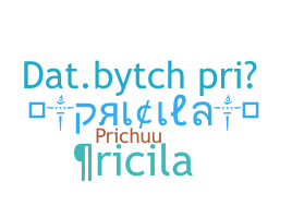 暱稱 - Pricila