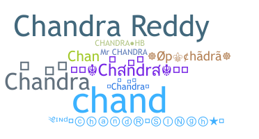 暱稱 - Chandra