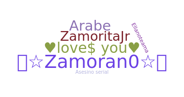 暱稱 - Zamorano