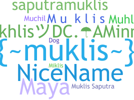 暱稱 - Muklis
