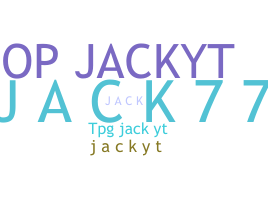 暱稱 - JackyT