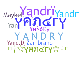 暱稱 - Yandry