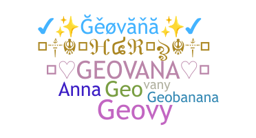 暱稱 - Geovana