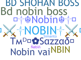 暱稱 - Nobin