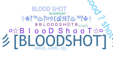暱稱 - bloodshot