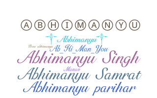 暱稱 - Abhimanyu