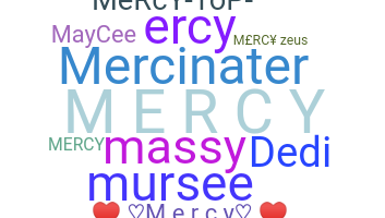 暱稱 - Mercy