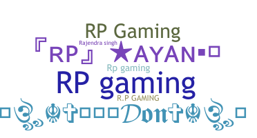 暱稱 - RPGaming